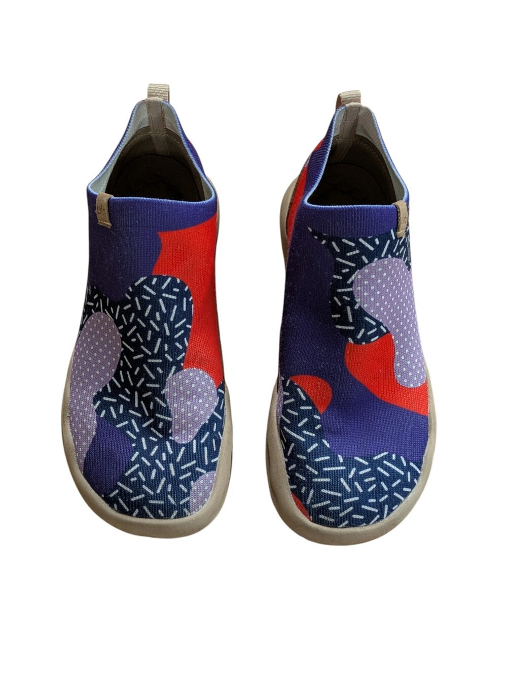 UIN Endless Purple Pursuit Knitted High Top Shoes Size 6.5 - Picture 3 of 11
